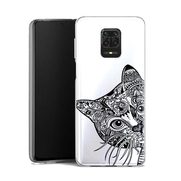 Coque Xiaomi Note 9 Chat Azteque